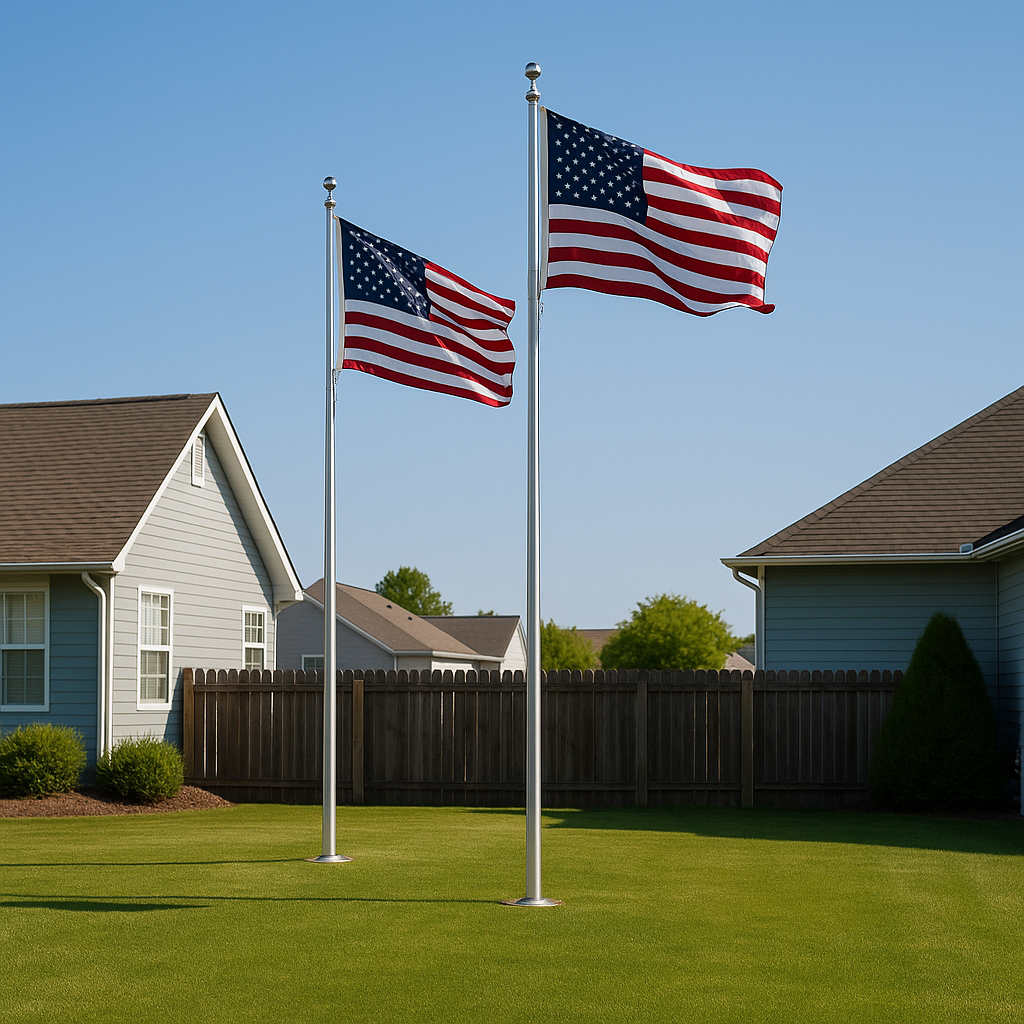 Aluminum vs. Fiberglass Flagpoles: Which Is Better?