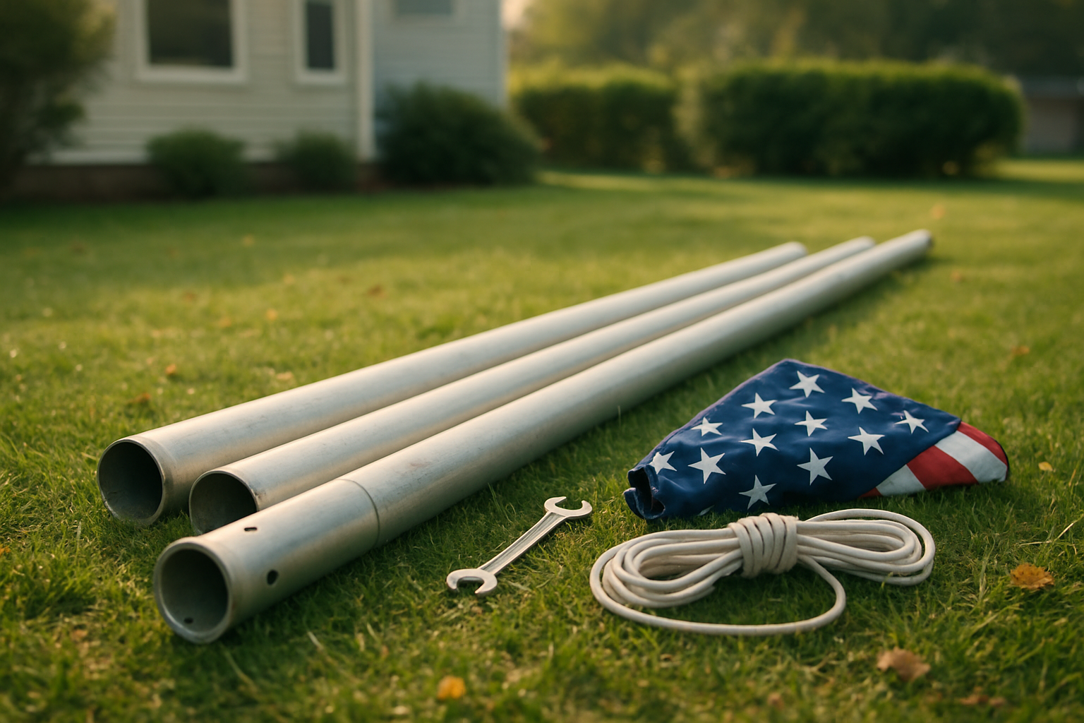 How to Upgrade an Old Flagpole for Modern Use
