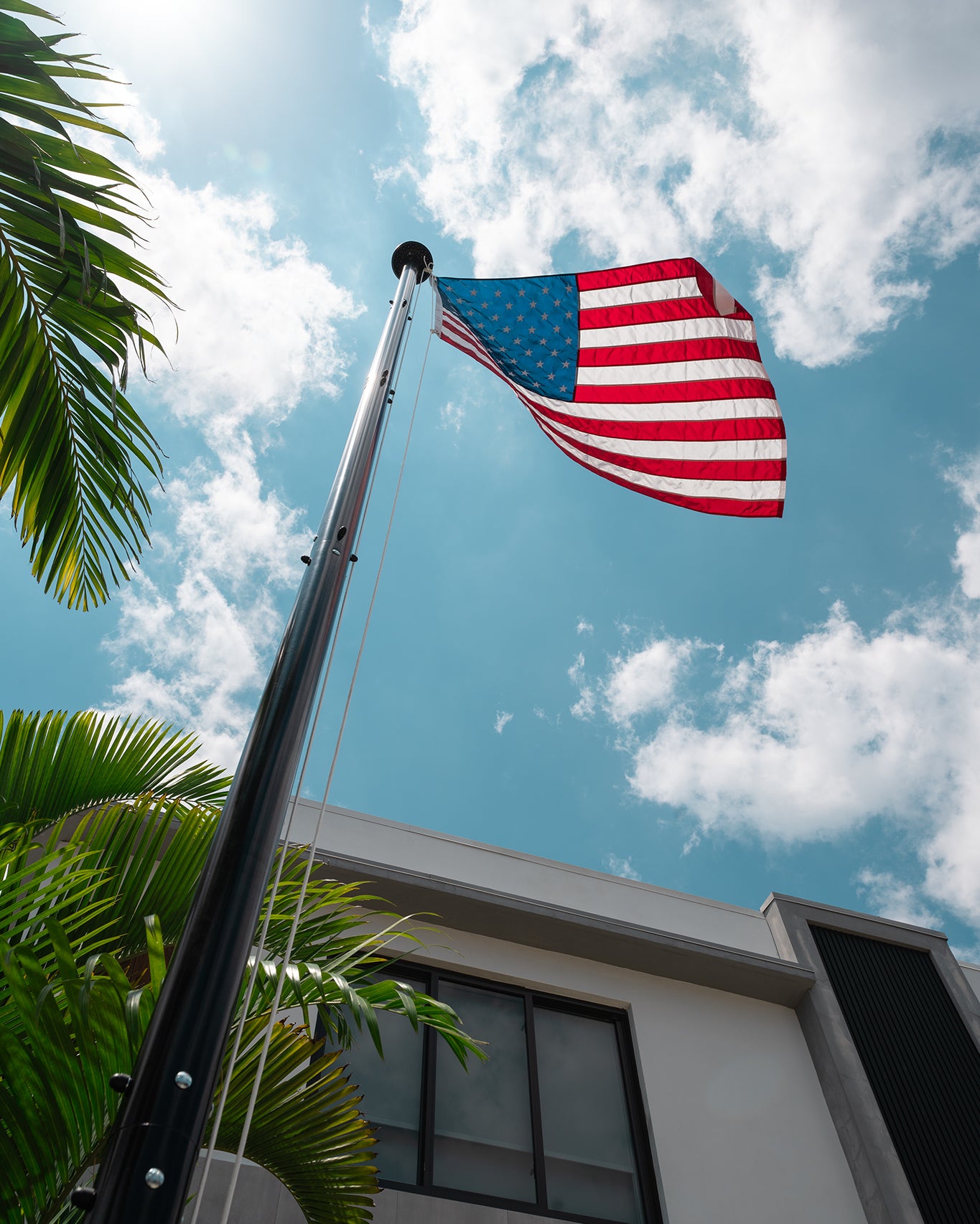 The Americana 24ft Flagpole Kit