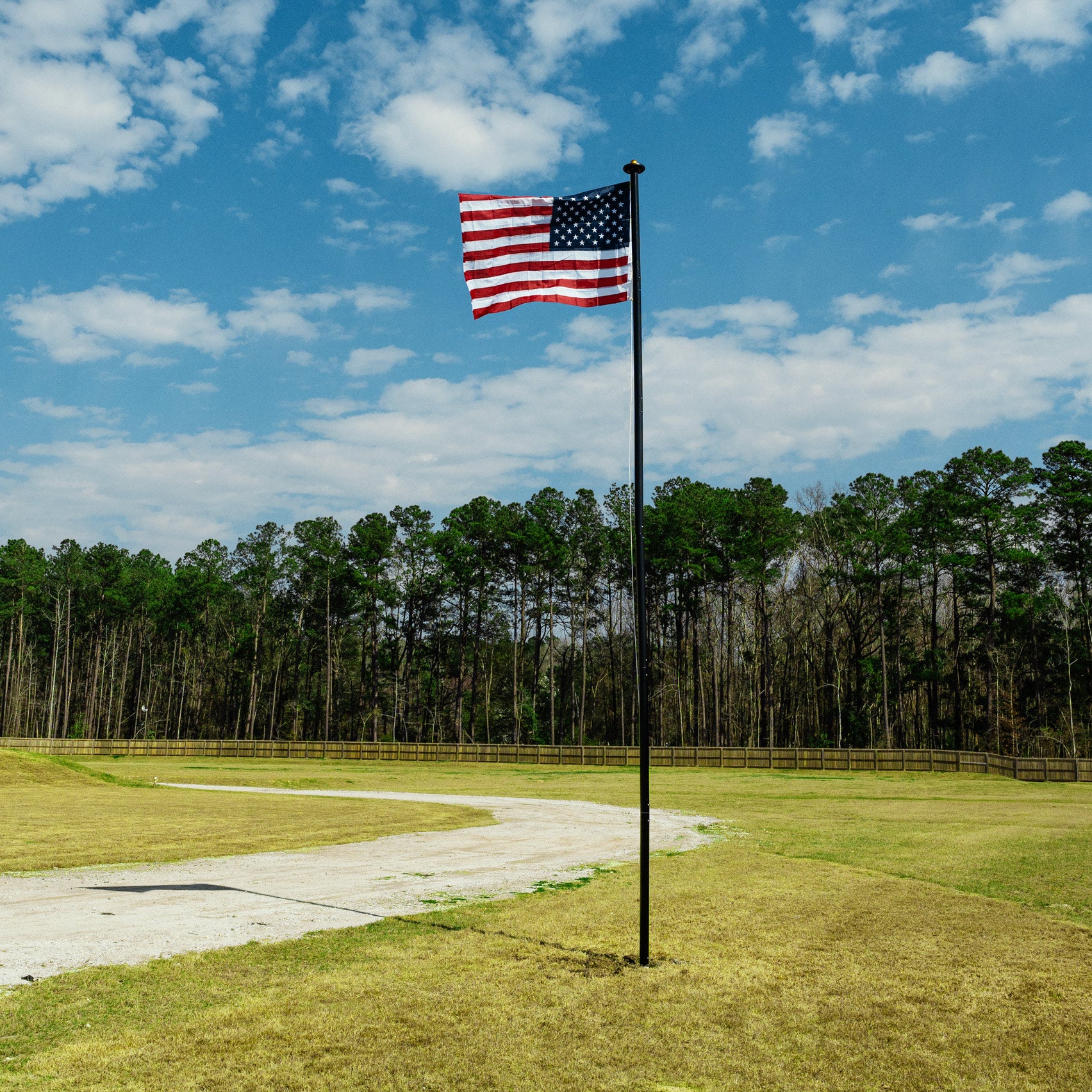 The Americana 24ft Flagpole Kit